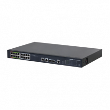 Dahua DH-LR2218-16ET-240 16-портовый коммутатор PoE с 8-портовым ePoE