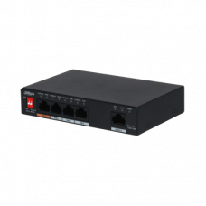 Dahua DH-PFS3005-4ET-60 4-портовый коммутатор PoE (неуправляемый)