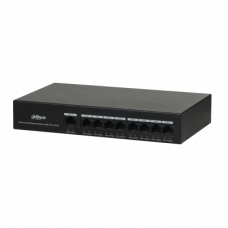 Dahua DH-PFS3009-8ET-65 8-портовый коммутатор PoE (неуправляемый)