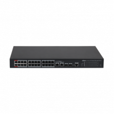 Dahua DH-PFS4226-24GT2GF-360 24-портовый гигабитный управляемый коммутатор с PoE