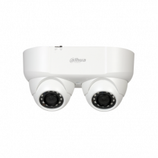 DH-HAC-HDW2241M-E2 Dahua 2-мегапиксельная двухобъективная инфракрасная IP видеокамера Starlight HDCVI