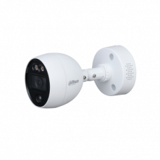 DH-HAC-ME1509B-LS Dahua 5-мегапиксельная полноцветная видеокамера HDCVI с активным сдерживанием и фиксированным цилиндром