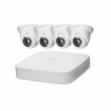 DH-KIT/NVR2104-P-S2/4-HDW1220S-S2 Dahua Комплект видеорегистратора 1080P